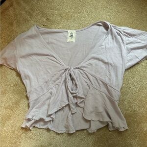 Free People Tie Top